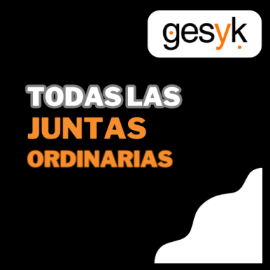 Juntas ordinarias